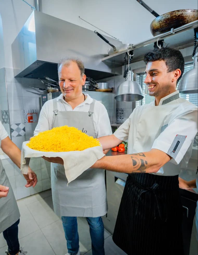 Chef in cucina